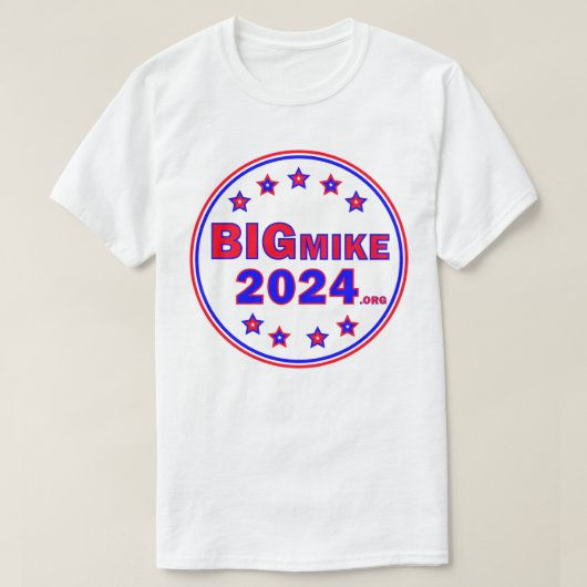 BigMike2024: Mannen T-shirt (Design voorkant)