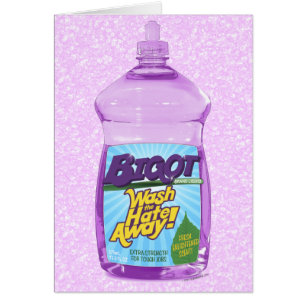 BIGOT Was de Hate weg! [aanpasbare kaart]