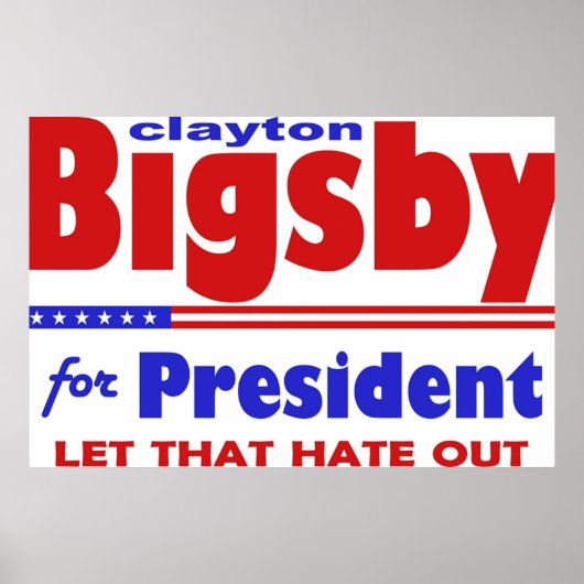 Bigsby voor de Humor van de President 2 Poster (Voorkant)