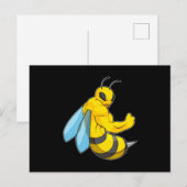 Bij als Lichaambuilder Briefkaart (Voorkant / Achterkant)