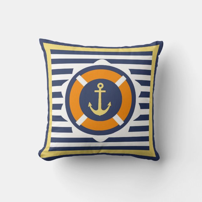 Bij Anchor Kussen (Voorkant)