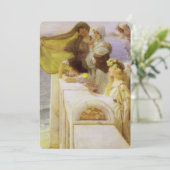 Bij Aphrodite's Cradle by Sir Lawrence Alma Tadema (Staand voorkant)