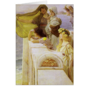 Bij Aphrodite's Cradle by Sir Lawrence Alma Tadema