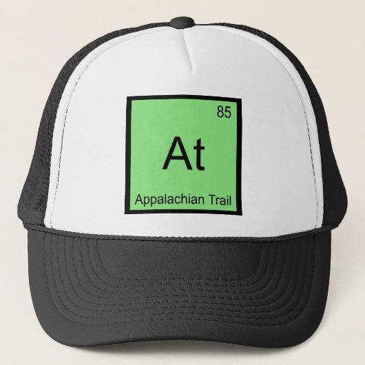 Bij - Appalachian Trail Scheikunde Element Symbool Trucker Pet (Voorkant)