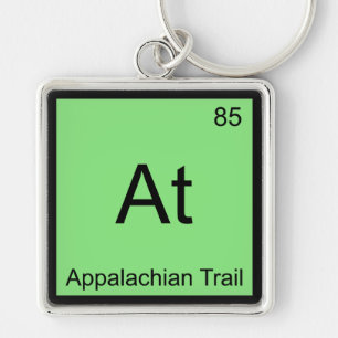 Bij - Appalachian Trail Scheikunde Elementsymbool Sleutelhanger