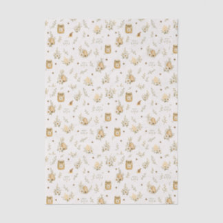 Bij baby shower, zoet als bij weefselpapier tissuepapier