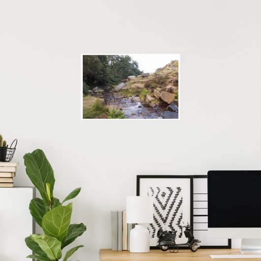 Bij Bronte Bridge Poster (Thuiskantoor)