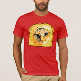 Bij broodkat t-shirt