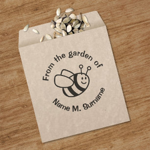 Bij Cartoon Postzegel Rubberstempel