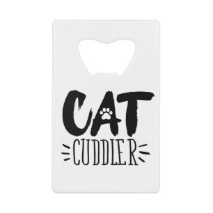 bij Cuddler Happy Cuddler esthetische kat Afbeeldi Kredietkaart Flessenopener