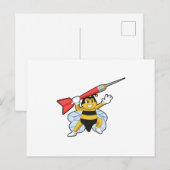 Bij Dart met Dart.PNG Briefkaart (Voorkant / Achterkant)