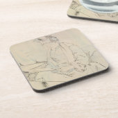 Bij de afkorting (potlood en inkt op papier) onderzetter (Linkerzijde)