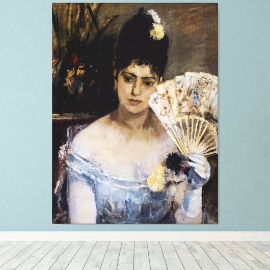 Bij de bal canvas afdruk (Insitu (Houten vloer))