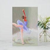 Bij de ballet briefpapier (Staand voorkant)