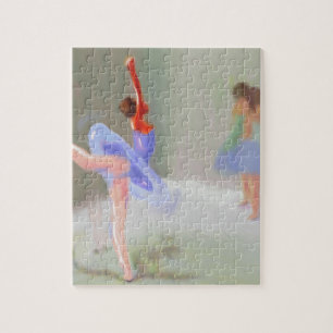 Bij de ballet legpuzzel