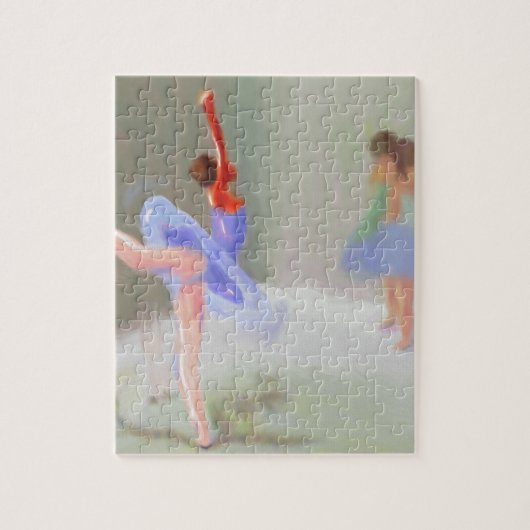 Bij de ballet legpuzzel (Verticaal)