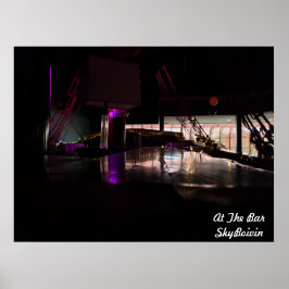 bij de bar poster