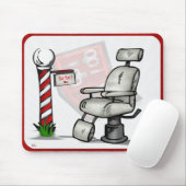 Bij de Barberwinkel Muismat (Met muis)