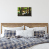 Bij de beek canvas afdruk (Insitu (Slaapkamer))