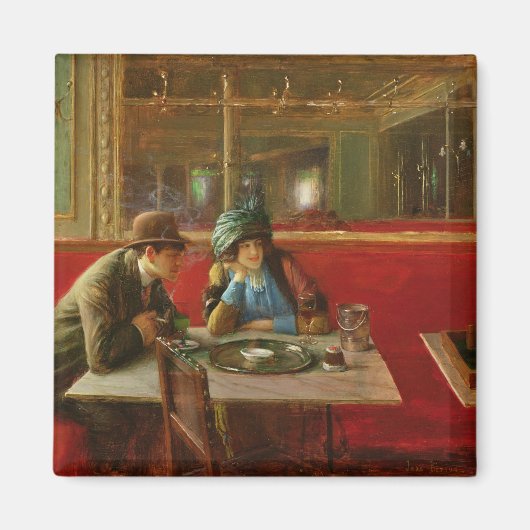 Bij de Cafe Magneet (Voorkant)