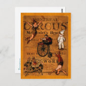 Bij de Circus Briefkaart (Voorkant / Achterkant)