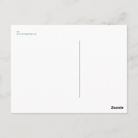 Bij de Circus Briefkaart (Achterkant)