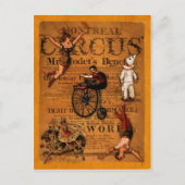 Bij de Circus Briefkaart (Voorkant)