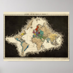 Bij de dood van Charles V 1551 Poster