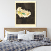 Bij de dood van Constantine 337 AD Canvas Afdruk (Insitu (Slaapkamer))