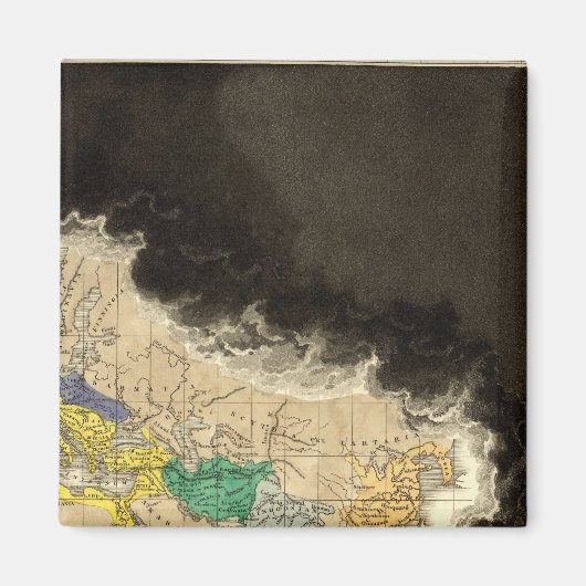 Bij de dood van Constantine 337 AD Magneet (Voorkant)