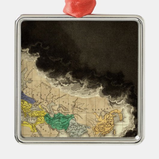 Bij de dood van Constantine 337 AD Metalen Ornament (Voorkant)