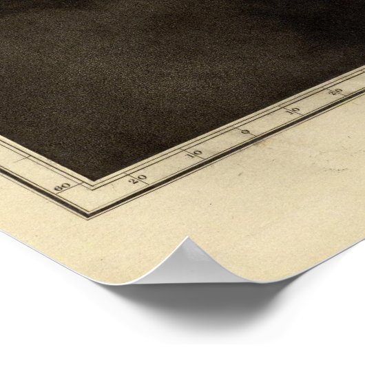 Bij de dood van Constantine 337 AD Poster (Hoek)