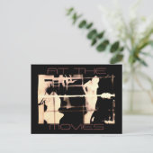 Bij de films briefkaart (Staand voorkant)