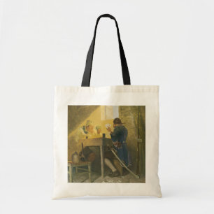 Bij de kaarten in Cluny's Cage door NC Wyeth Tote Bag