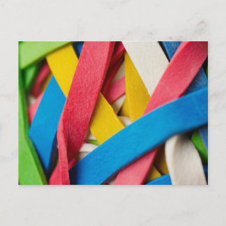 Bij de Kantoor-rubberband Briefkaart