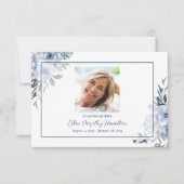 Bij de Loving Memory Memorial Service Bedankkaart (Voorkant)