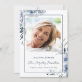 Bij de Loving Memory Memorial Service Kaart (Voorkant)