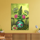 Bij de roycroft-afdekking canvas afdruk (Insitu (Woonkamer))