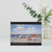 Bij de Seaside William Merritt Chase Briefkaart (Staand voorkant)