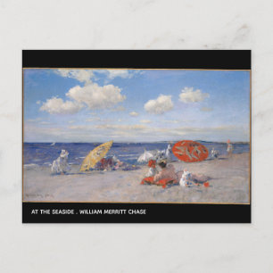 Bij de Seaside William Merritt Chase Briefkaart