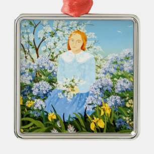 Bij de Shore of Dreams Metalen Ornament