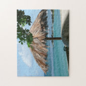 Bij de strandpuzzel legpuzzel (Verticaal)