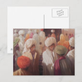 Bij de tempelingang 2012 briefkaart (Voorkant / Achterkant)