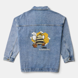 bij die werkt denim jacket