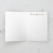 Bij Dit Moeilijke Wenskaart van de Tijd Kaart (Binnen)