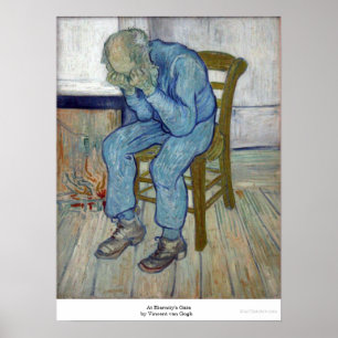 Bij Eternity's Gate door Vincent van Gogh Poster