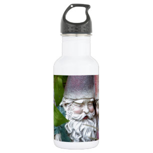 Bij Gnome in de tuin Waterfles