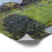 Bij het Attermeer, Gustav Klimt Poster (Hoek)