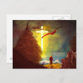 Bij het Briefkaart van het Kruis (Voorkant / Achterkant)