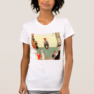 Bij het eten door Norman Rockwell T-shirt